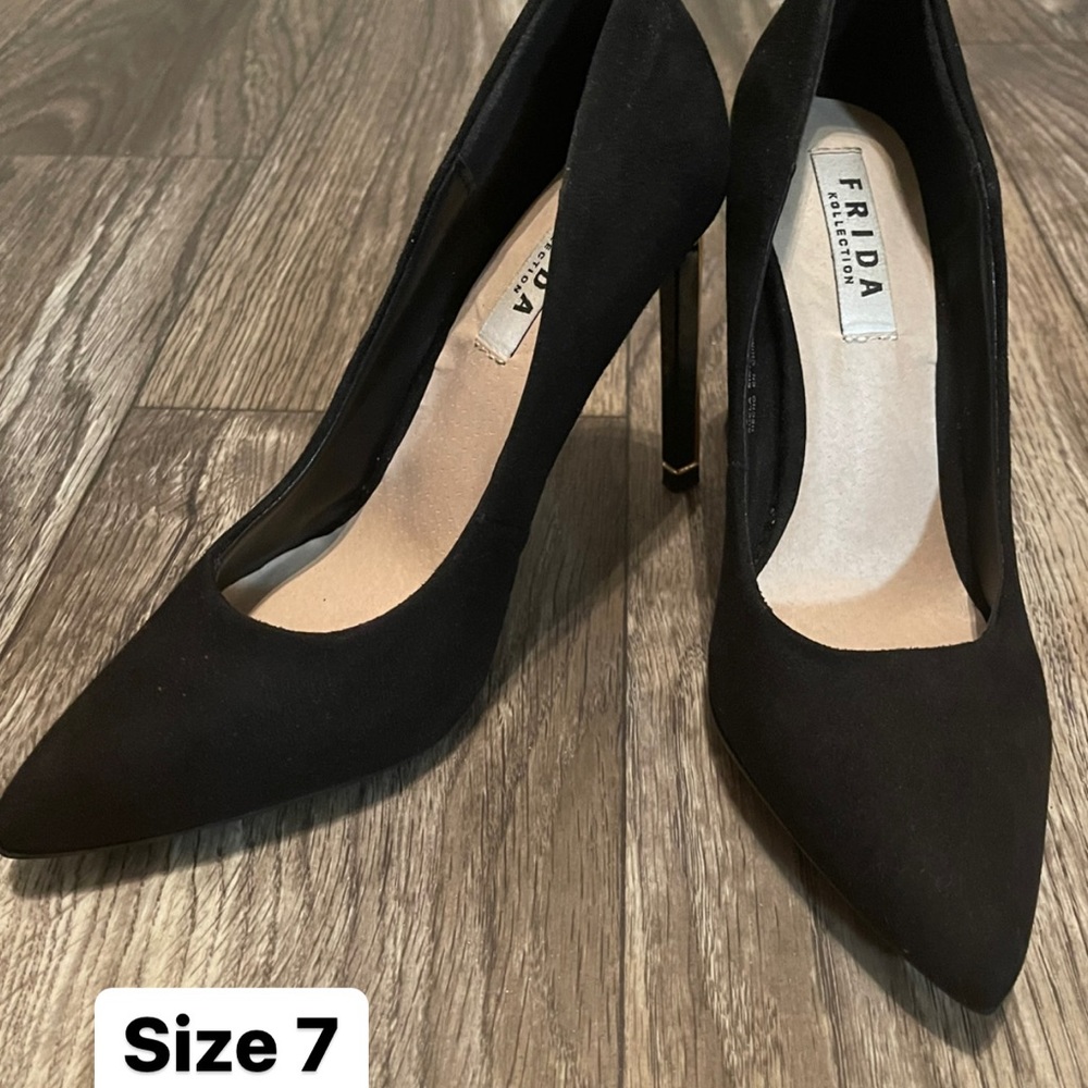 Black heels